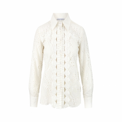BRODERIE ANGLAISE OFFWHITE