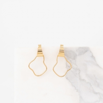 MIA GOLD STATEMENT HOOPS GOLD