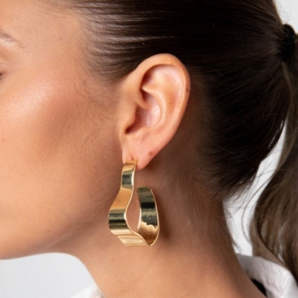 AALTO GOLD STATEMENT HOOPS GOLD