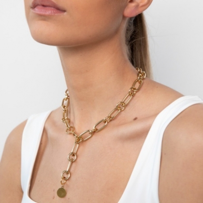 LIMA SMALL CHAIN NECKLACE GOLD