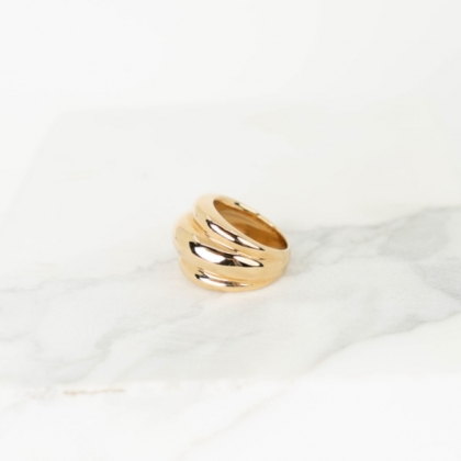 RING BOLD GOLD GOLD