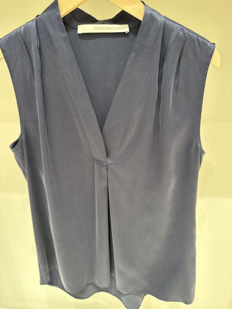 NO SLEEVE BLOUSE 898 MARINO