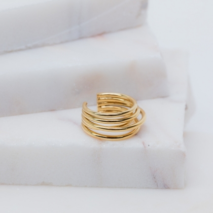 LAYERS RING GOLD