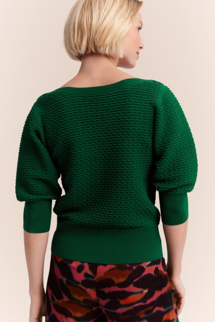 BUBBLE KNIT 730 GREEN