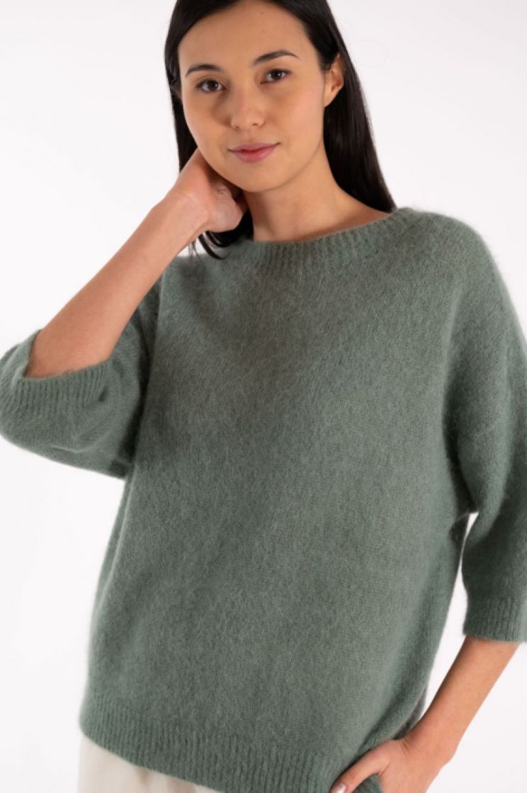 ALPACA WOOL POLY 42 GREEN