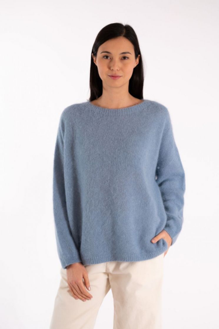 ALPACA WOOL POLY 52 BLUE