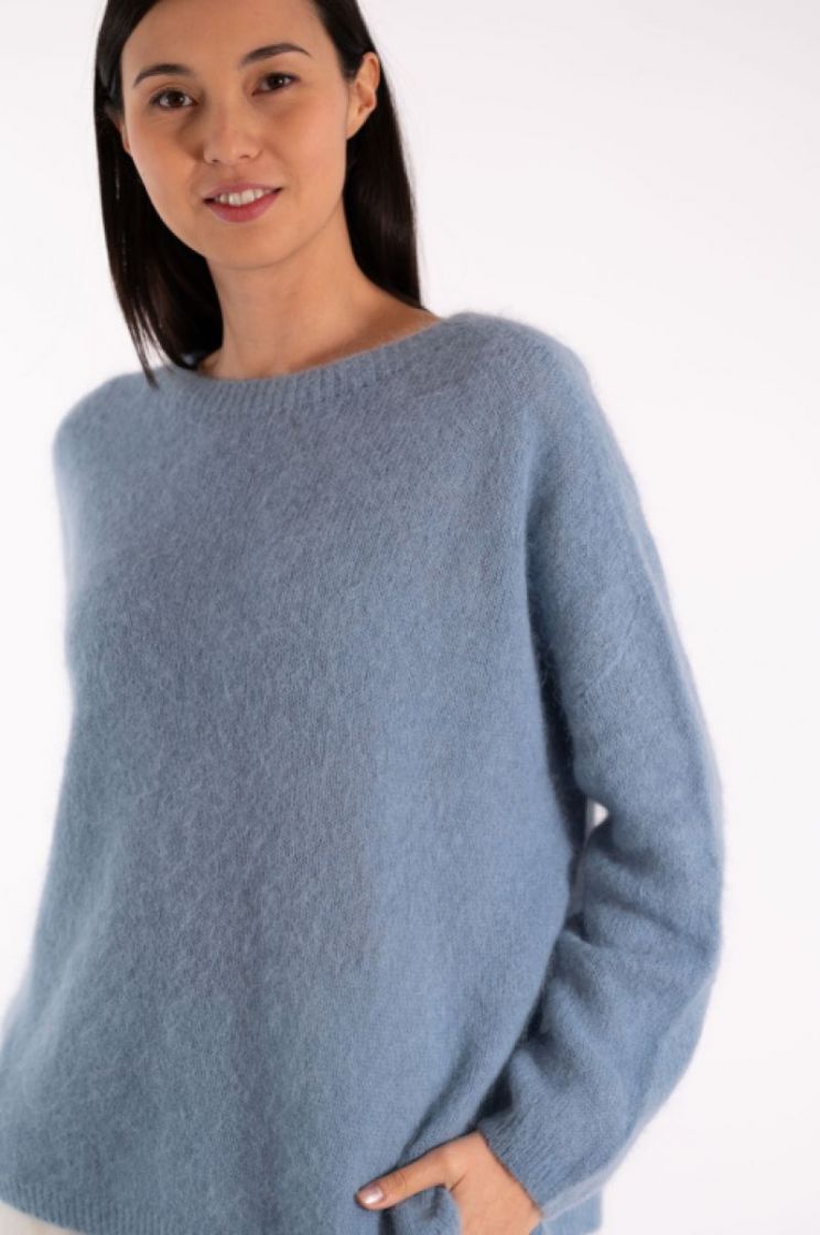 ALPACA WOOL POLY 52 BLUE