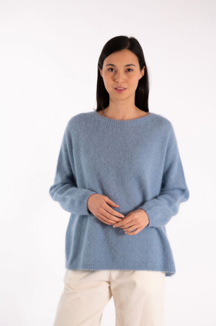 ALPACA WOOL POLY 52 BLUE