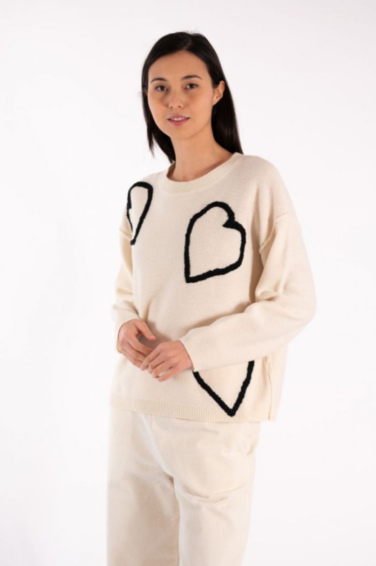 MERINO WOOL  1099 WHITE BLAC