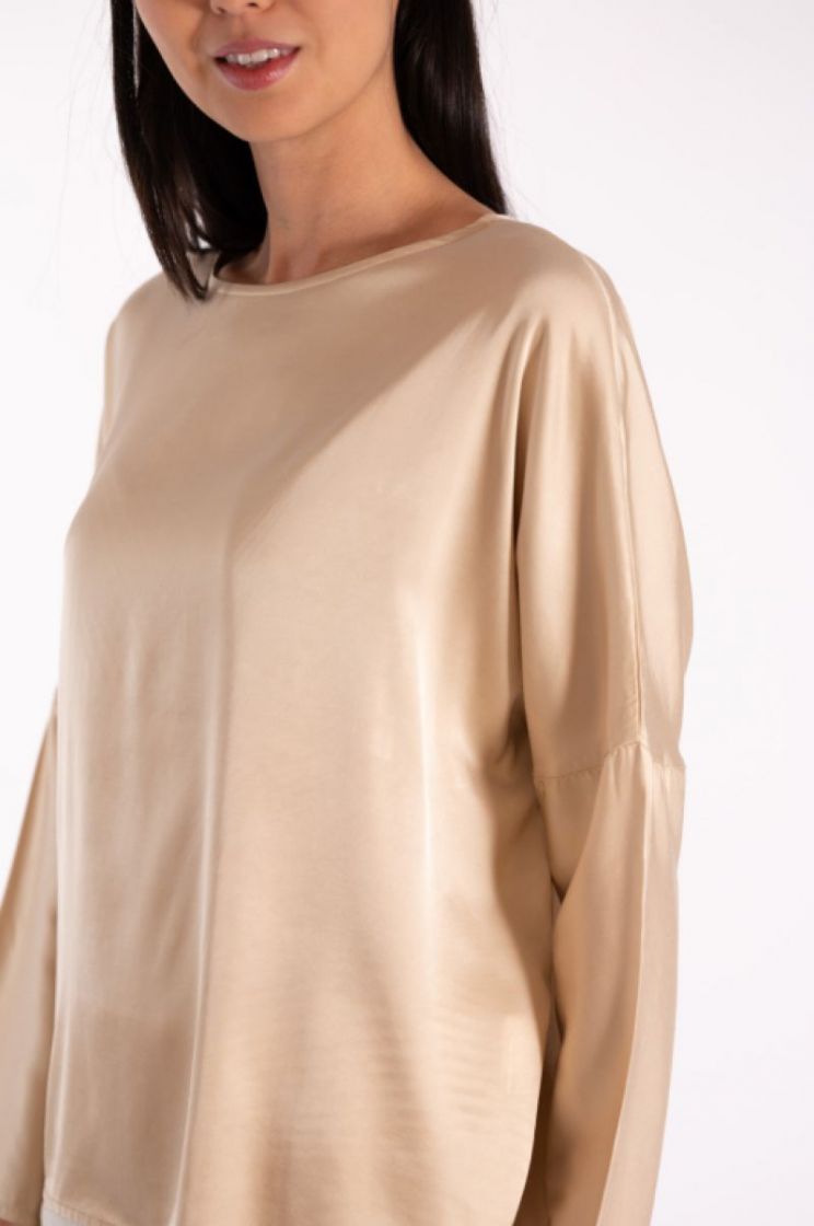 SILK VISCOSE STRETCH 60 LIGHT BEIGE