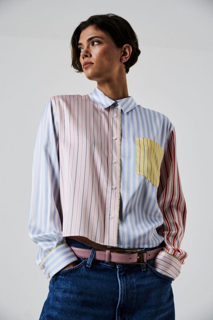 MULTISTRIPE 252062 AZURRO M
