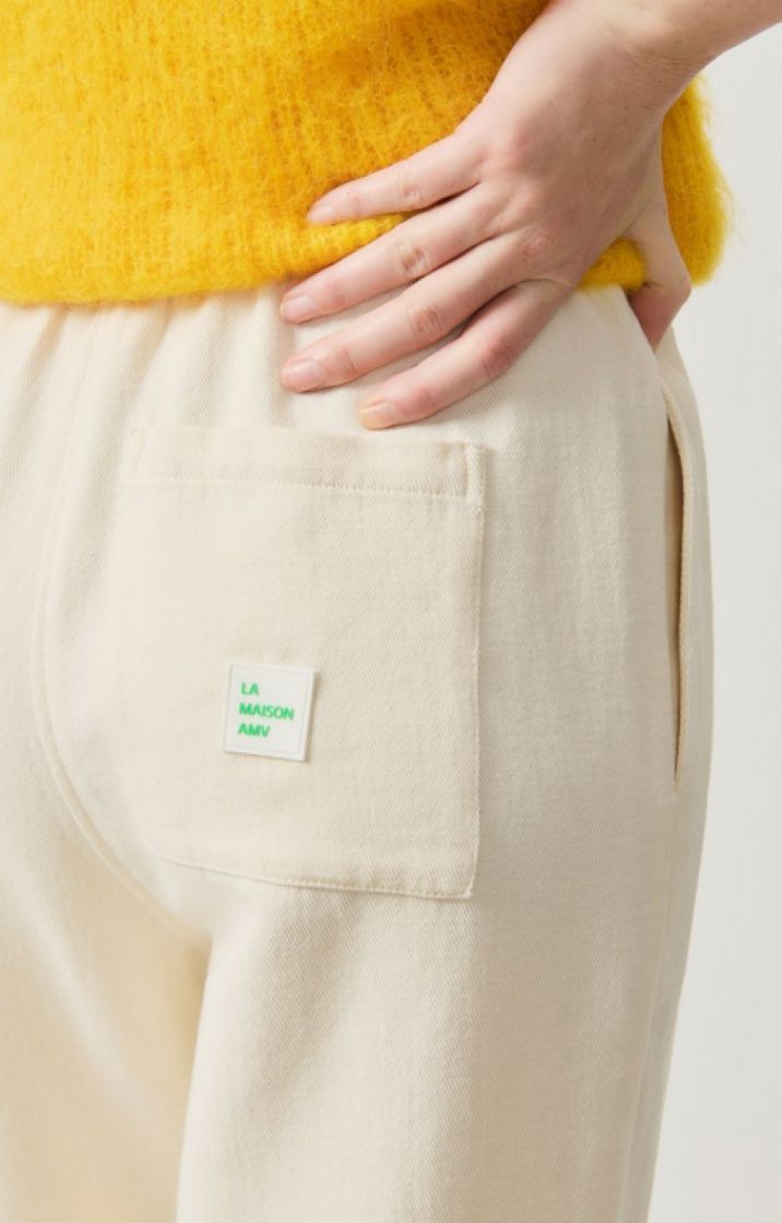 ELASTIC WAIST ECRU