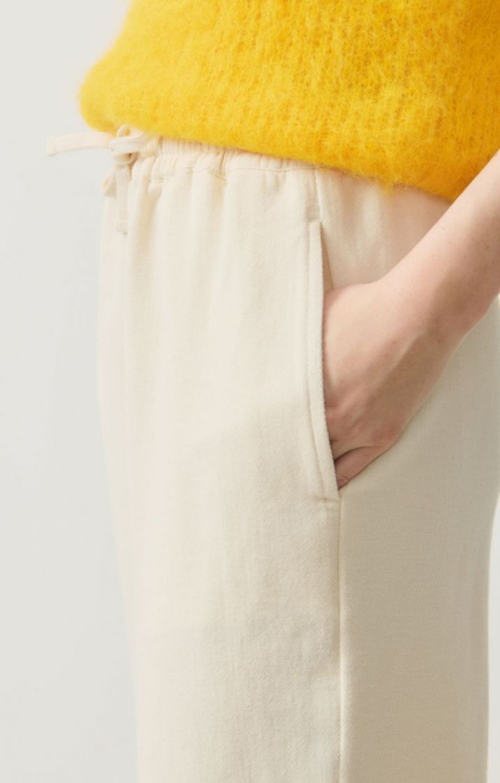 ELASTIC WAIST ECRU
