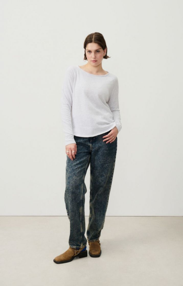 TS ML COL BATEAU STRAIGHT ARTIC
