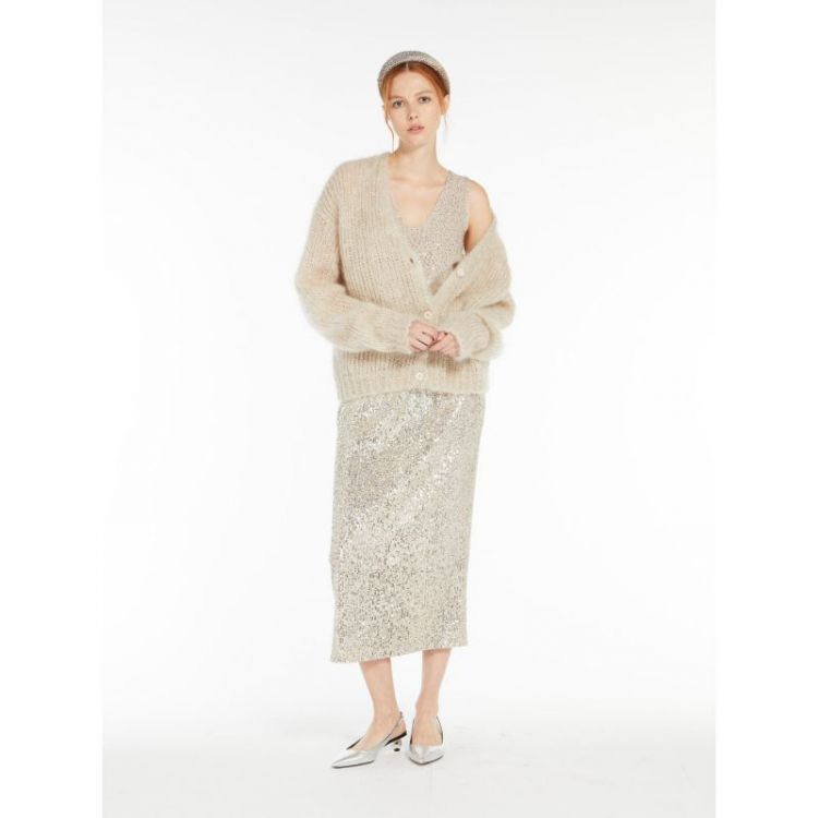 STRASS MIDI KOKERROK 001 CHAMPAGNE