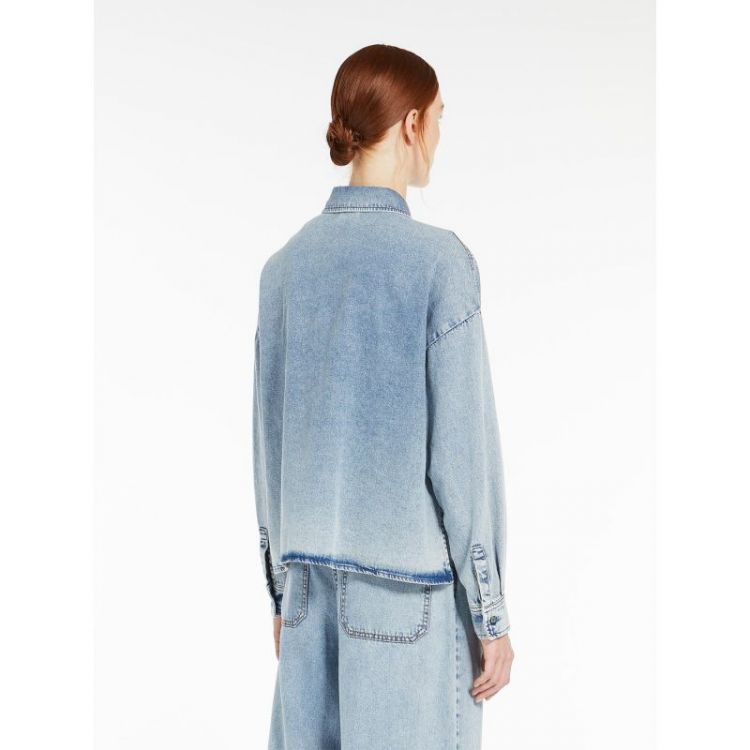 DENIMSHIRT 038 BLEU IMPRIM