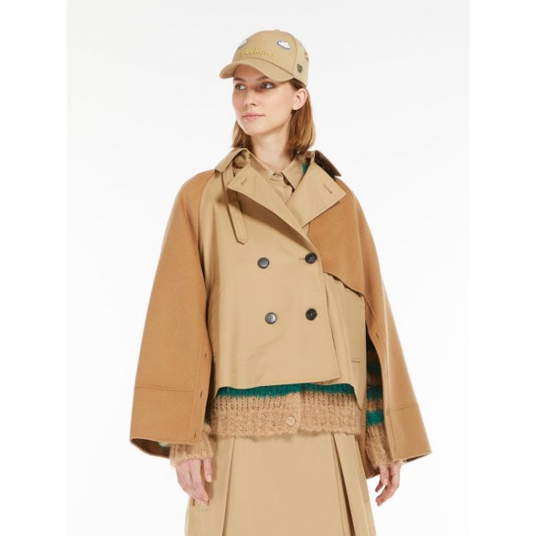 TRENCH KORT MULTISTOF 058