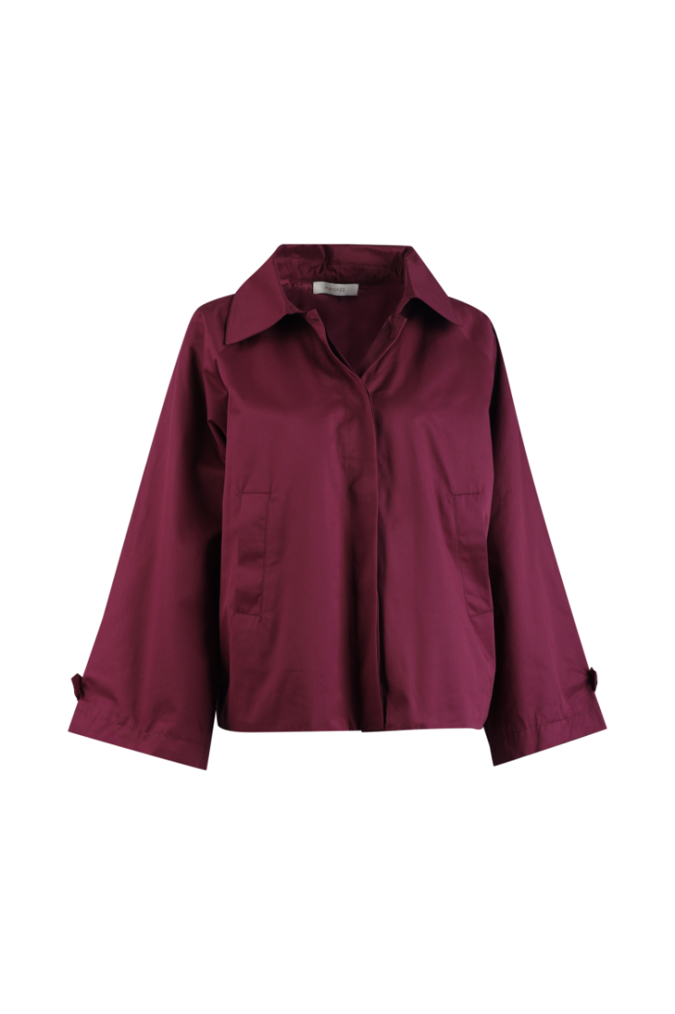 TRENCH KAP KORT SUNNY MERLOT