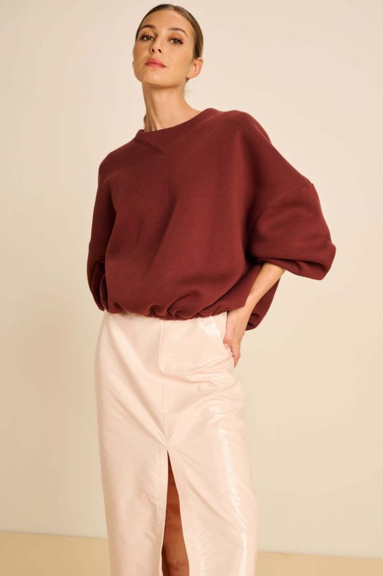 VERNIS MIDI SKIRT SOFT PINK