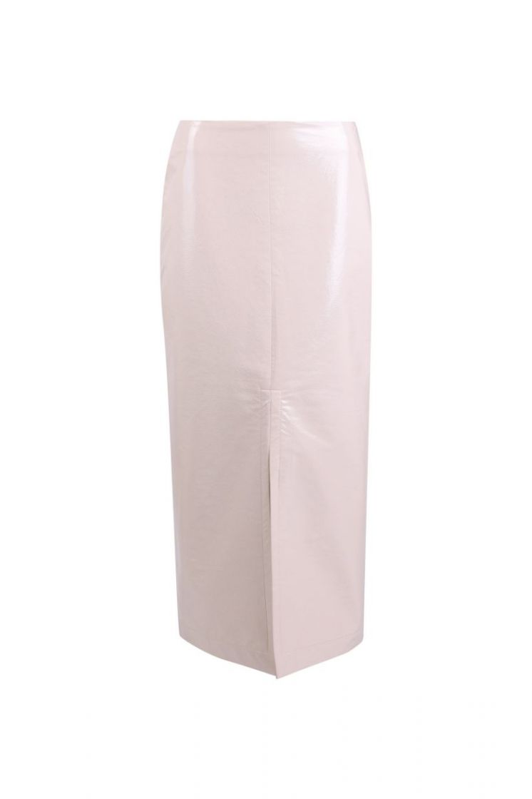 VERNIS MIDI SKIRT SOFT PINK