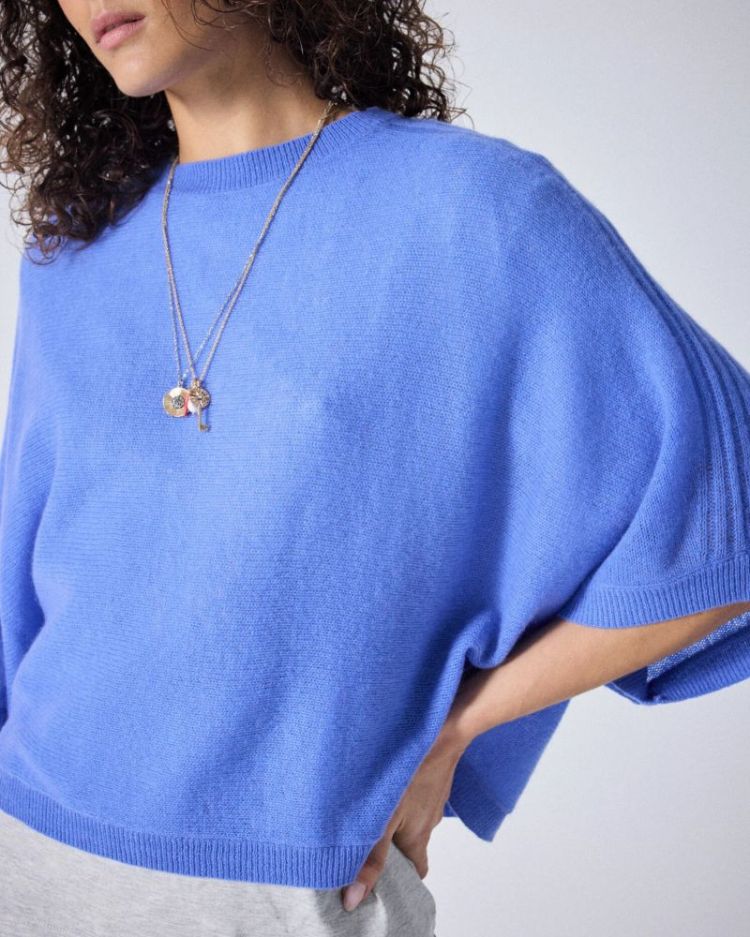 SUMMER CASHMERE HORIZON BLUE