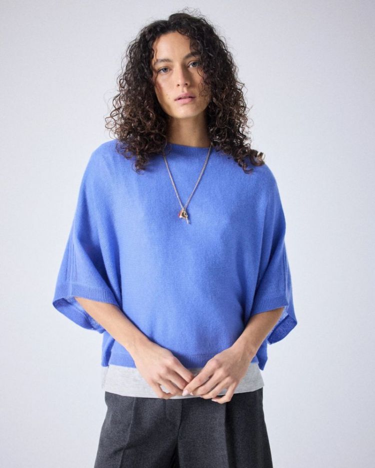 SUMMER CASHMERE HORIZON BLUE