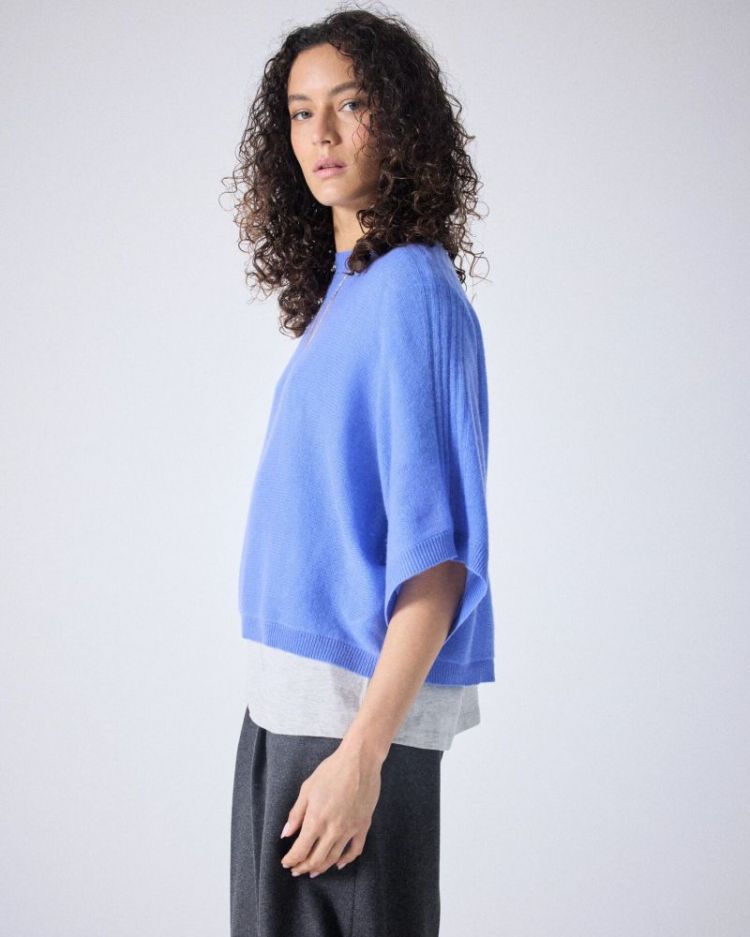 SUMMER CASHMERE HORIZON BLUE