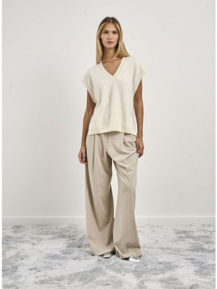 BRUSHED CASHMERE CREAM