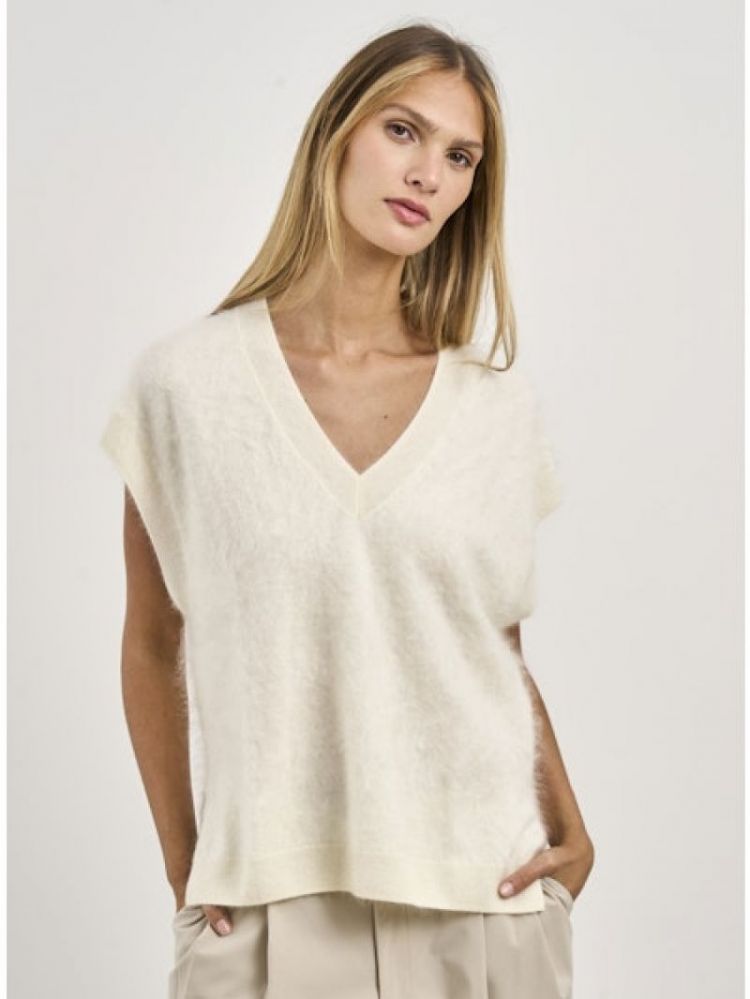 BRUSHED CASHMERE CREAM