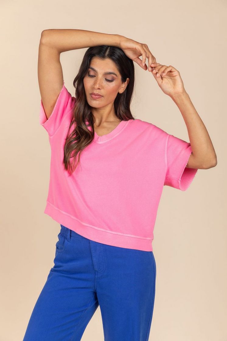 SWEAT PINKFLUO