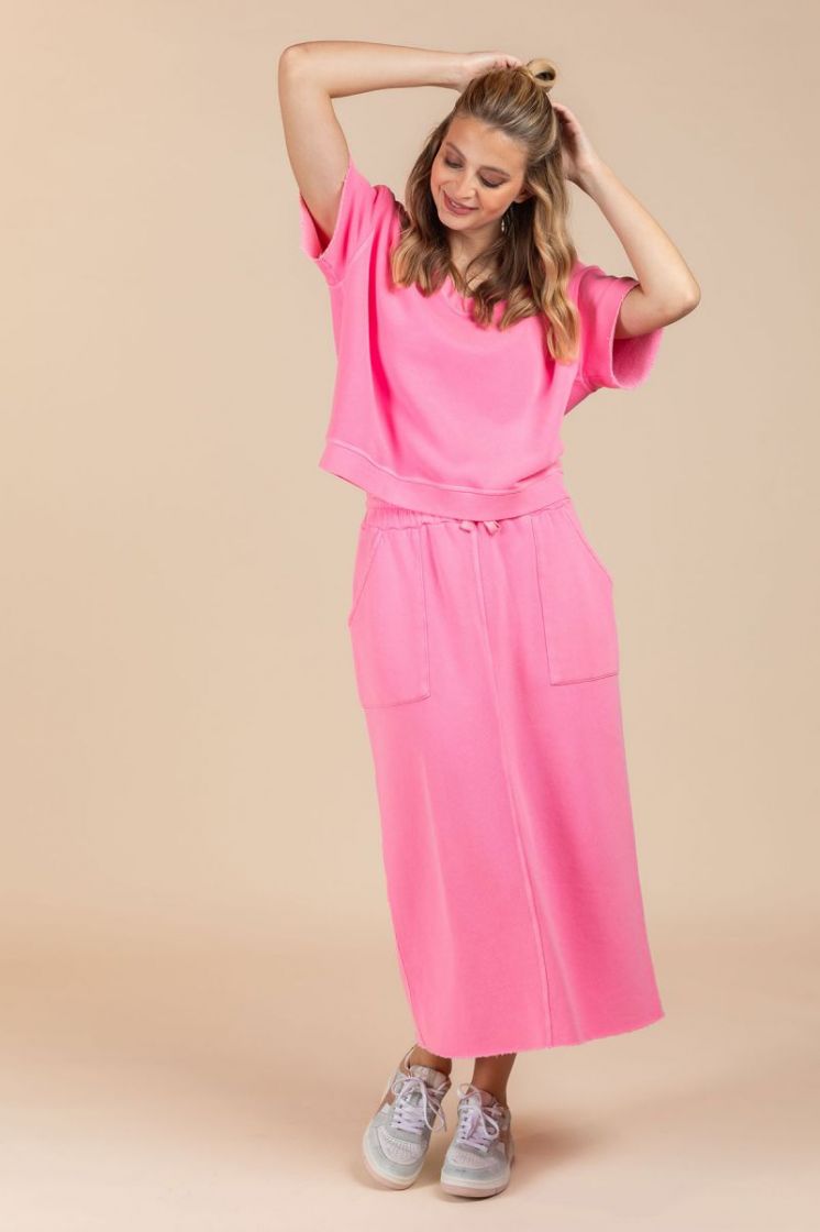 SWEAT PINKFLUO