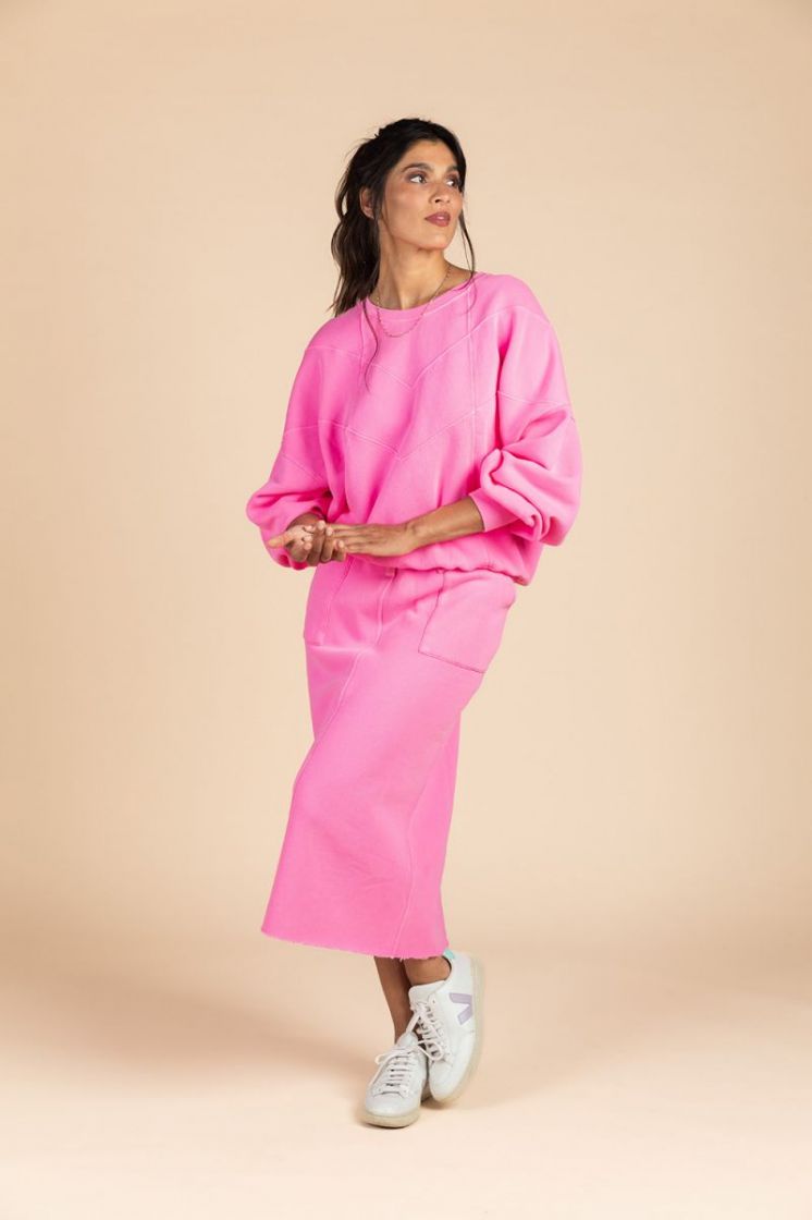 SWEAT PINKFLUO
