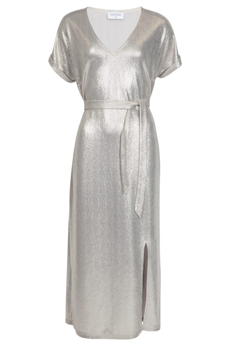 METALLIC LONG SILVER