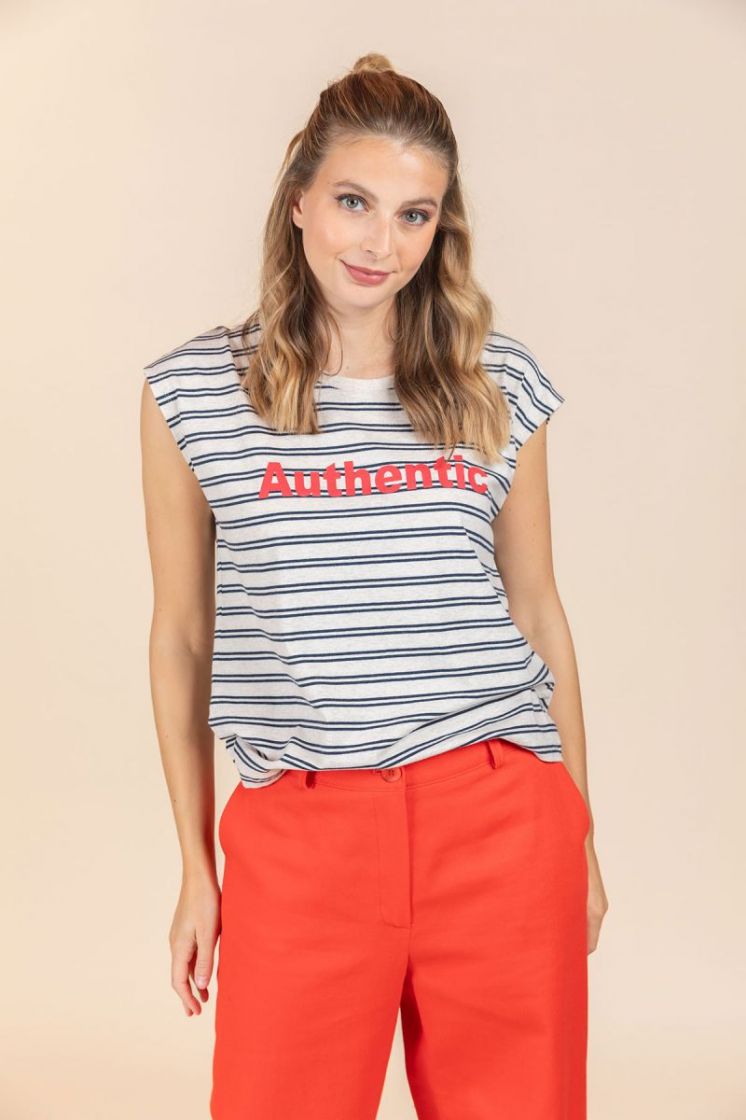 STRIPE AUTHENTIC CORAL
