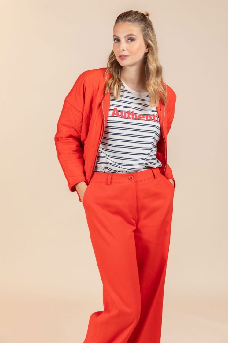 STRIPE AUTHENTIC CORAL