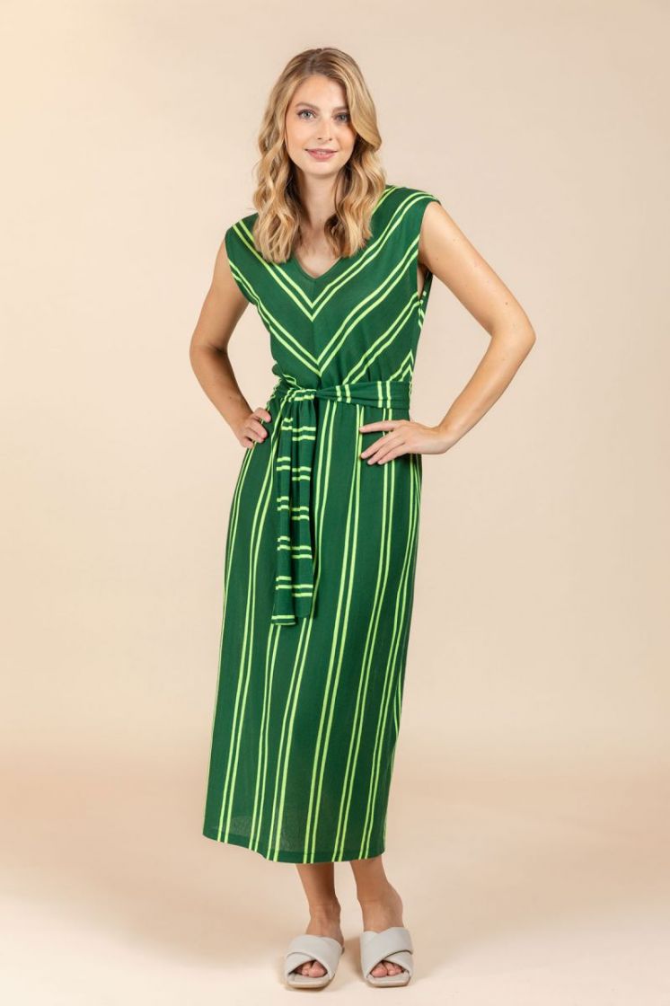 STRIPE BICOLOR FOREST/LEMON