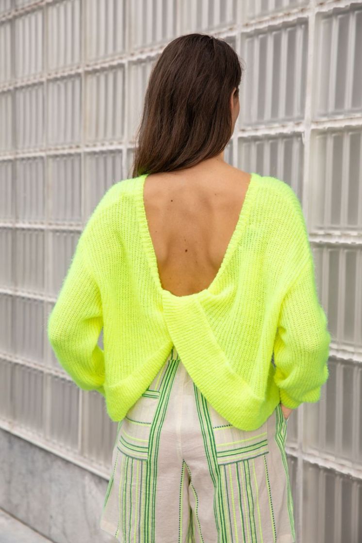 FLUO STRIPE GREEN