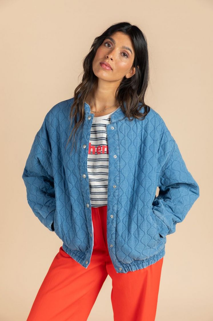 PADDED LIGHT BLUE