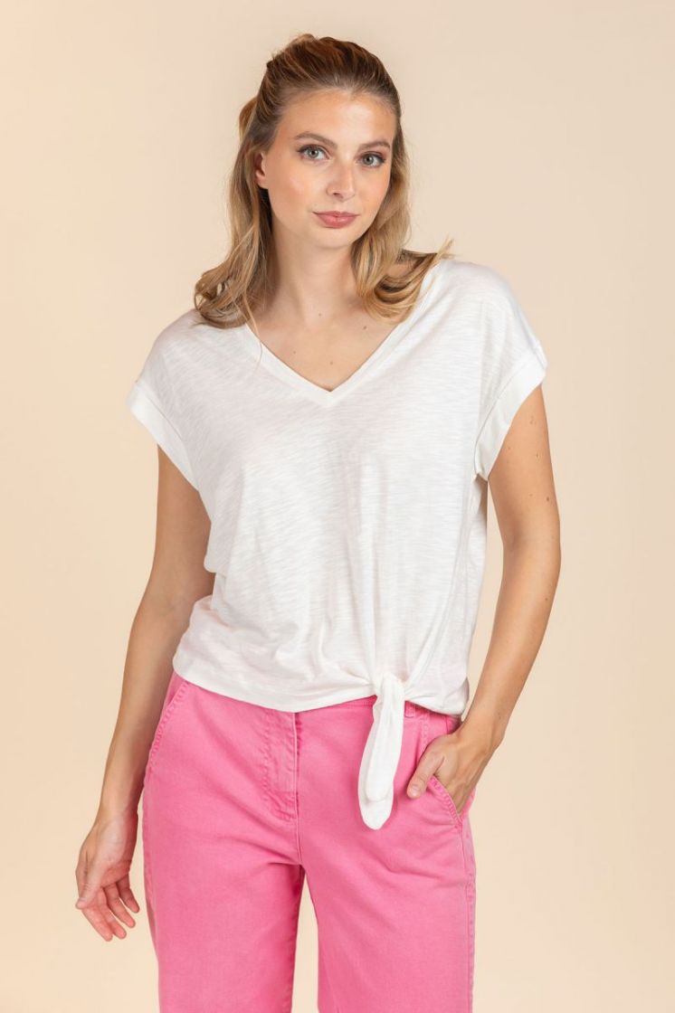 LINNEN COTON MIX ECRU