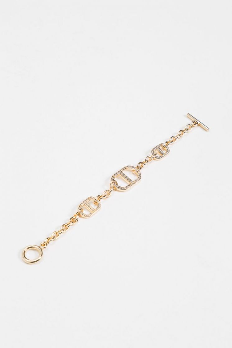 GOLD LOGO BRACELET GOLD
