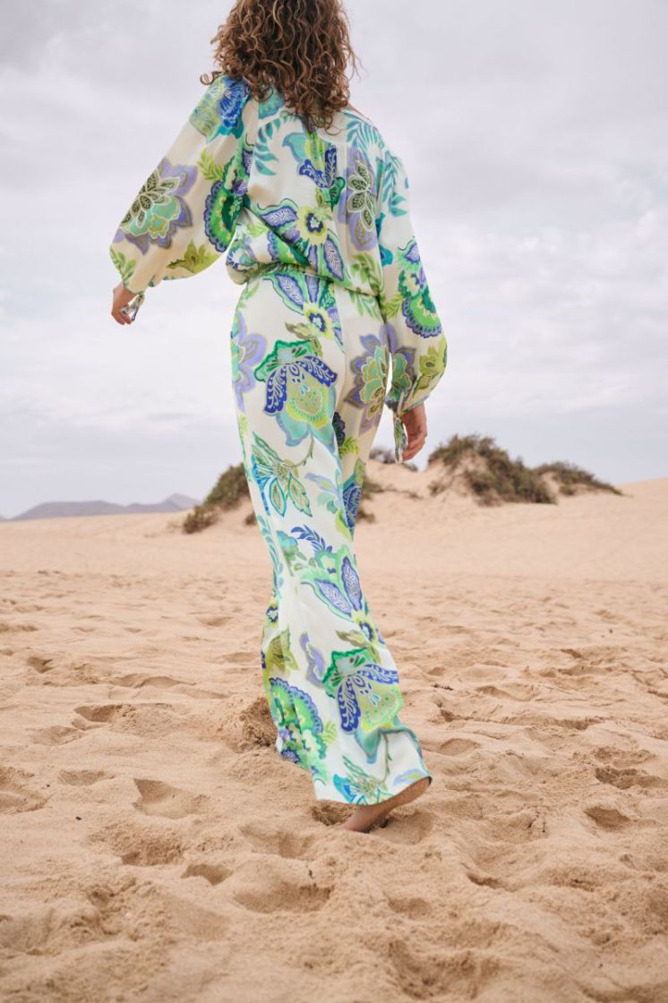 PRINT VISCOSE NATURE