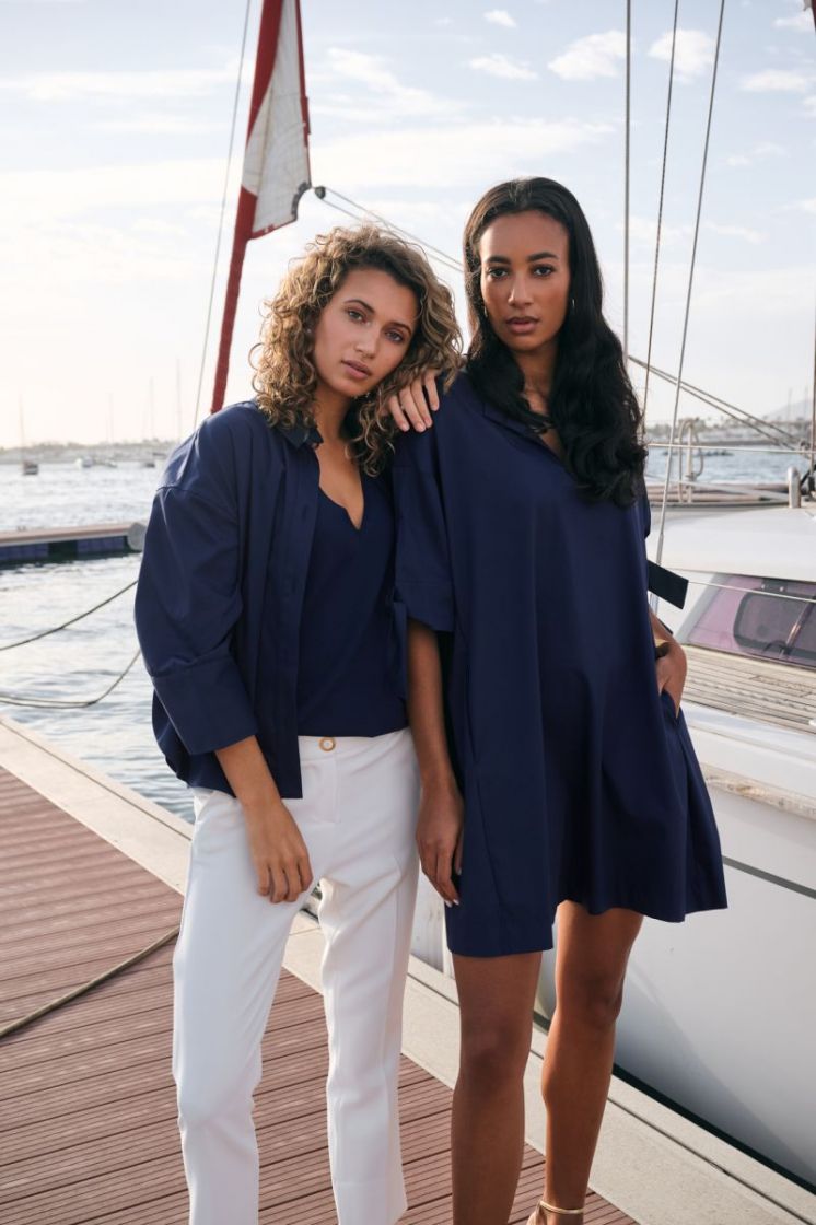 COTON LOOSE FIT NAVY