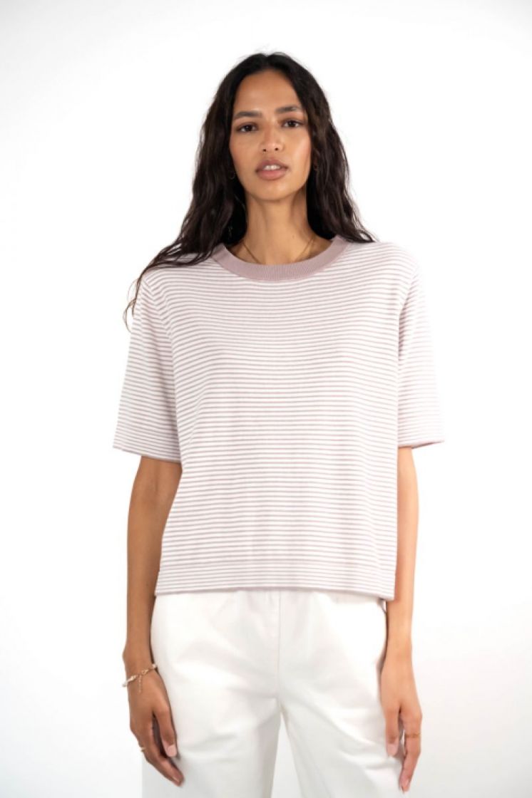 STRIPE SS 1030 ROSE TAN