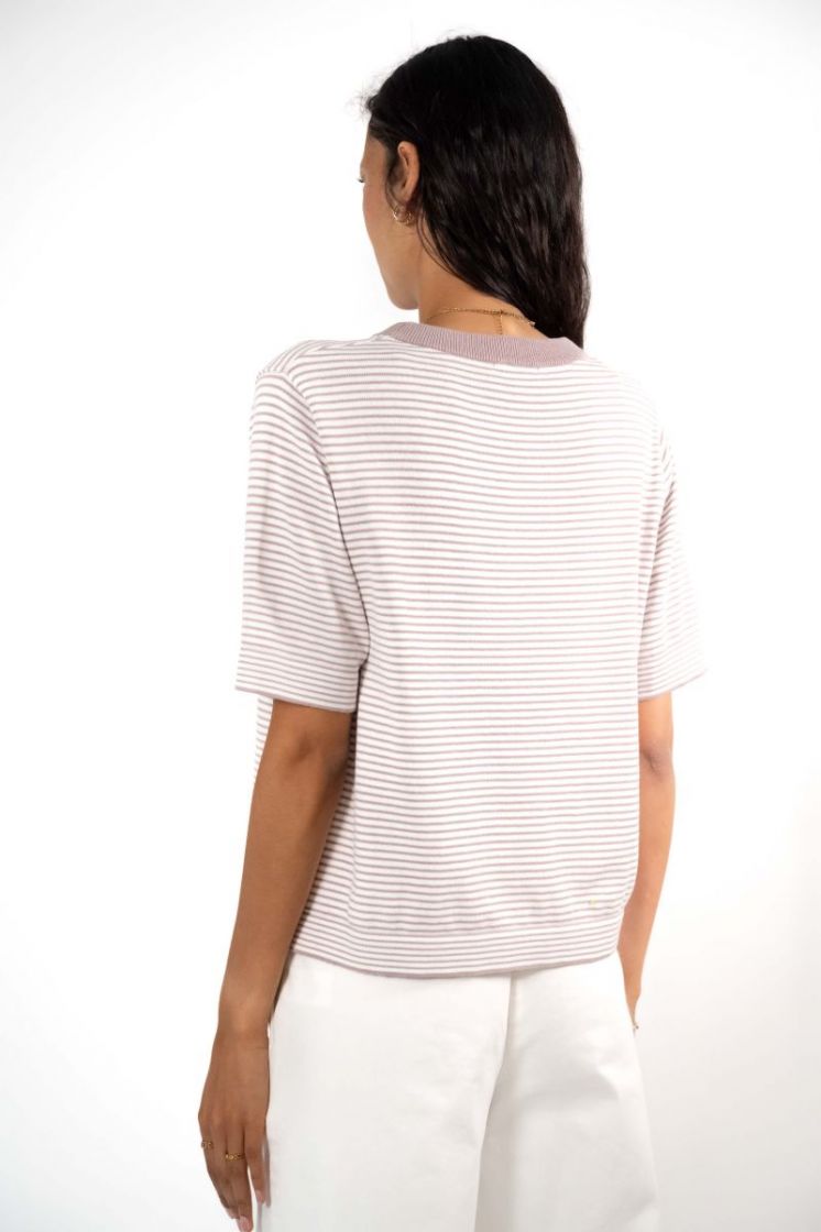 STRIPE SS 1030 ROSE TAN