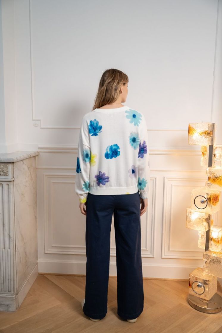 COTON FLOWER FINE 55 BLUE