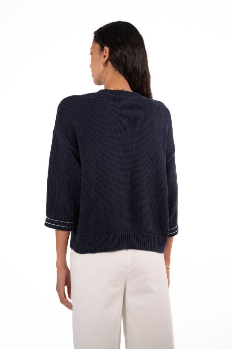 BICOLOR CHANEL 58 NAVY/OW