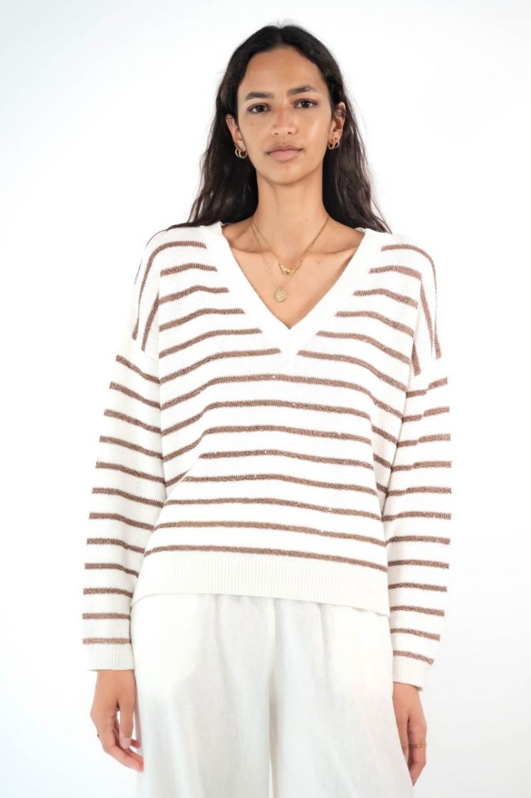 COTON LIN 30 ROSE TAN