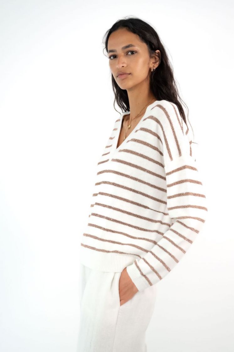 COTON LIN 30 ROSE TAN