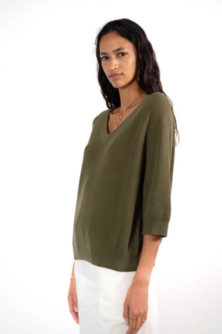COTON V RIB 48 CACTUS