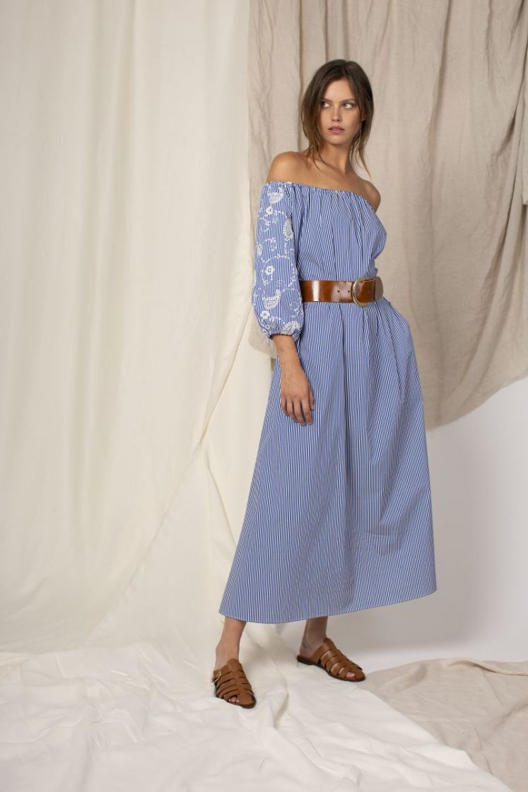 CSHXB OFF SOULDER 022 BLUE